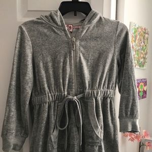 Juniors Juicy Couture zip up sweater